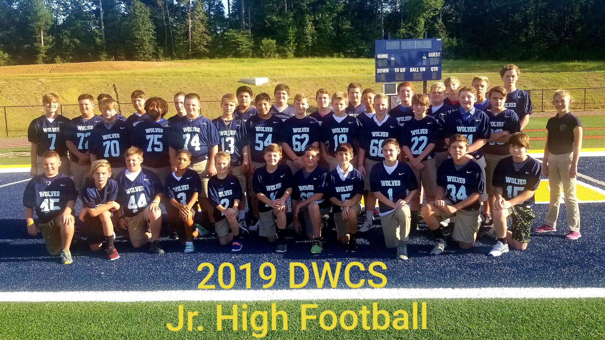 2019 JH football