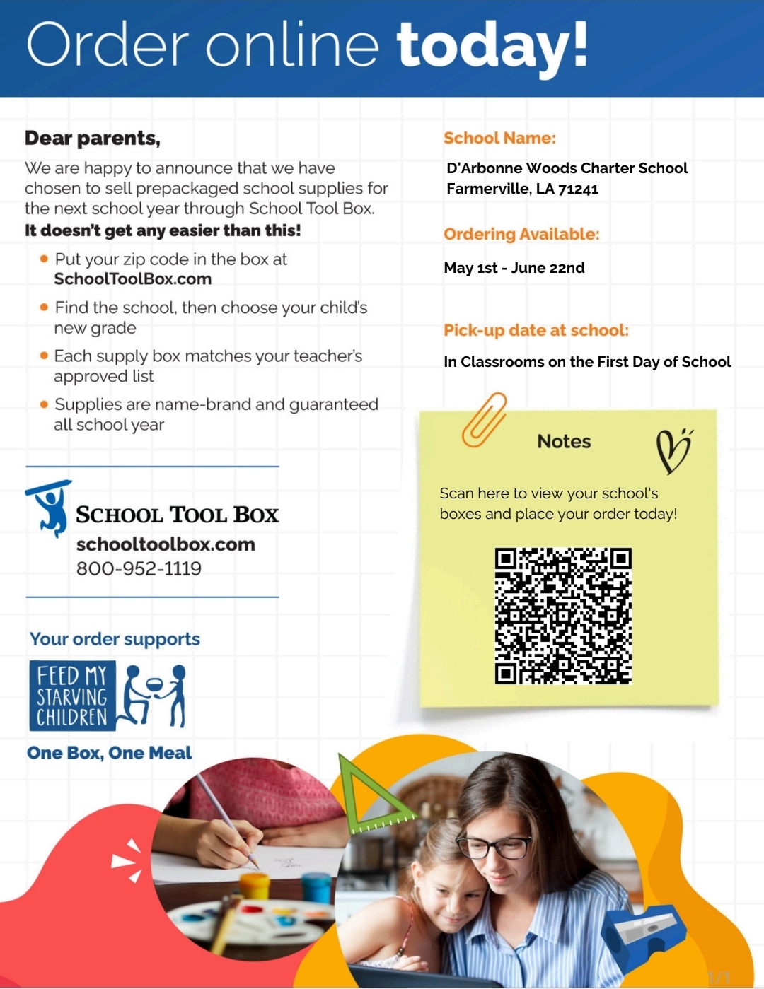 2026-2027 Order Supplies Online