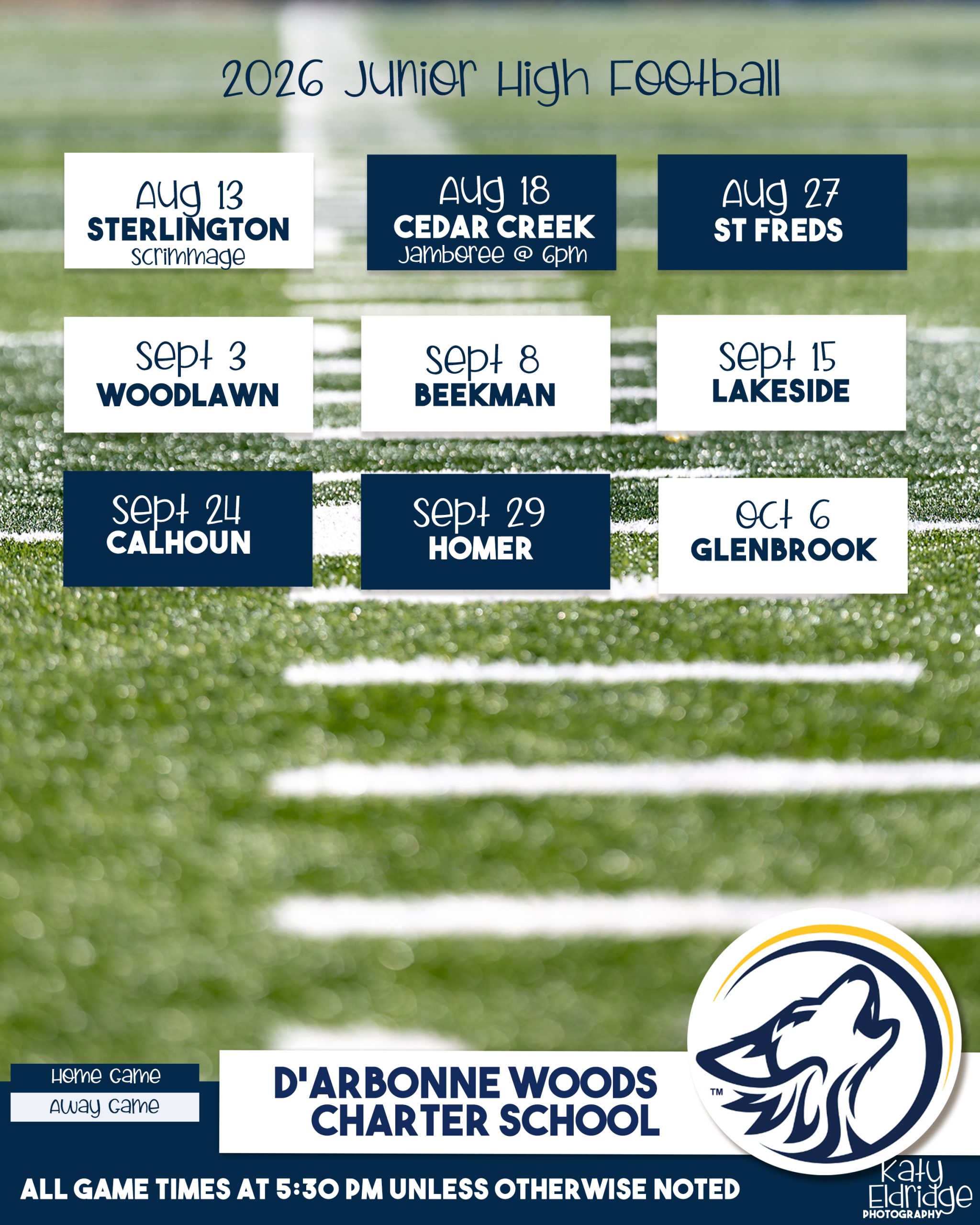 DWCS Jr High Football Schedule 2026 (2)